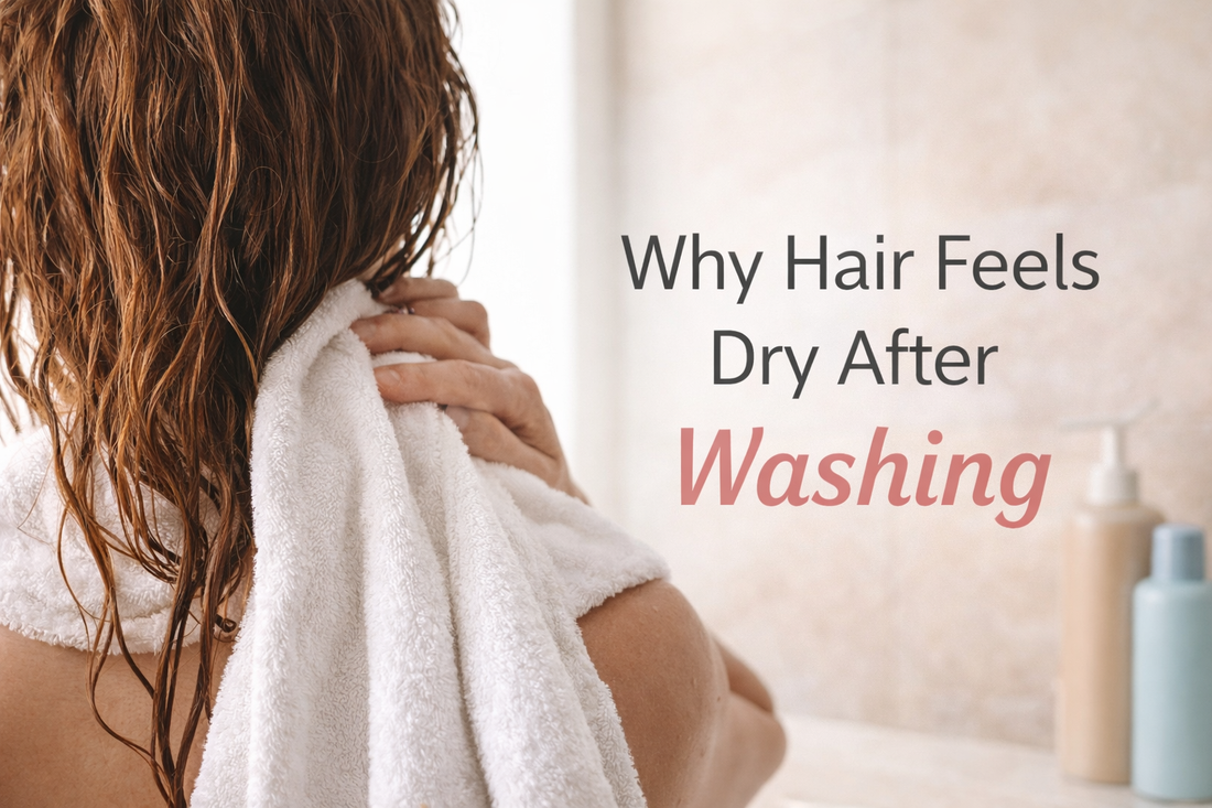 Why hair feels dry after washing and simple tips to restore moisture