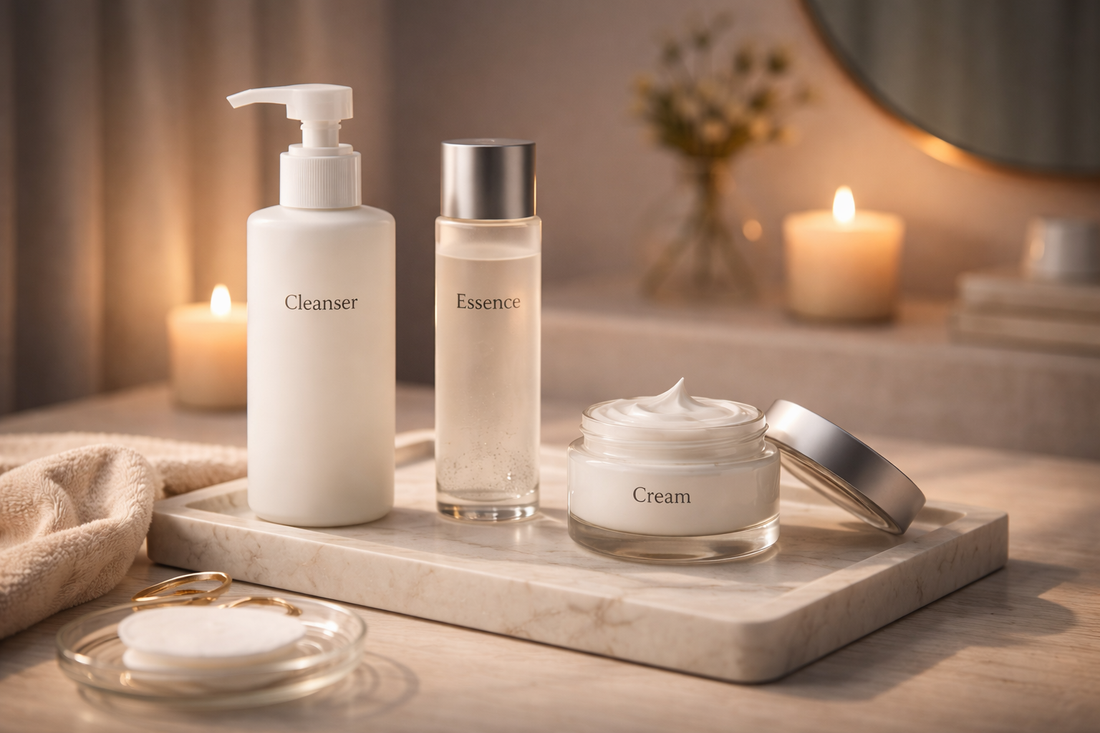 Simple night skincare routine steps that support skin recovery while you sleep