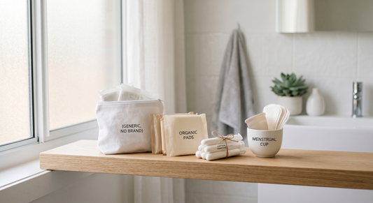 Woman practicing a gentle feminine hygiene routine for daily comfort and confidence