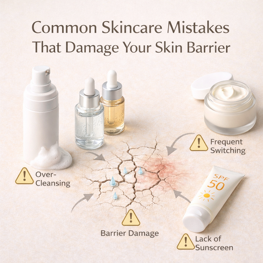 Common skincare mistakes that quietly damage the skin barrier