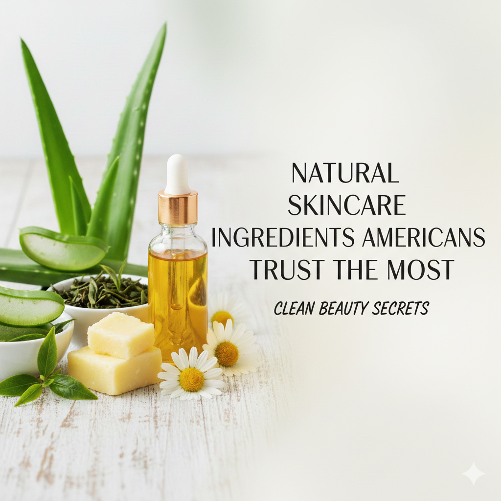 Trusted natural skincare ingredients for healthy and glowing skin