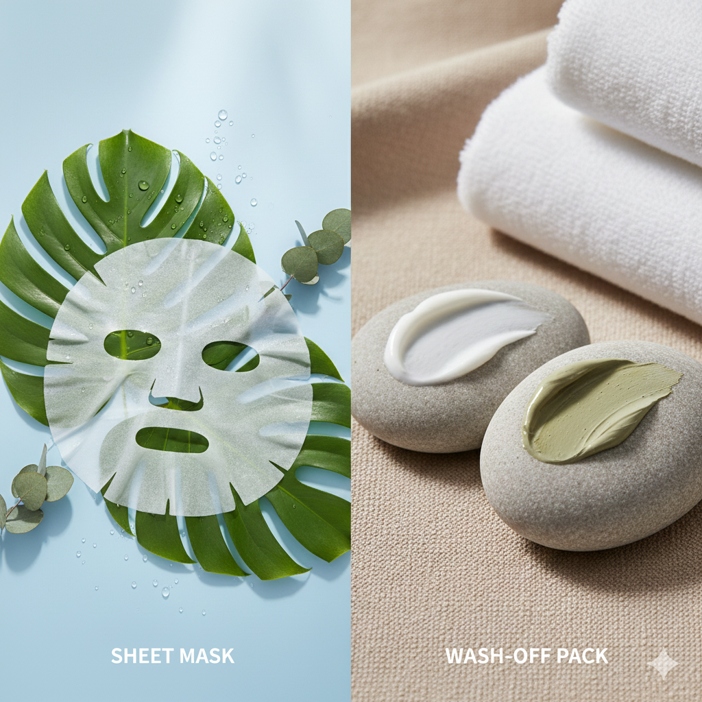 Face Masks (Sheet & Wash-Off)
