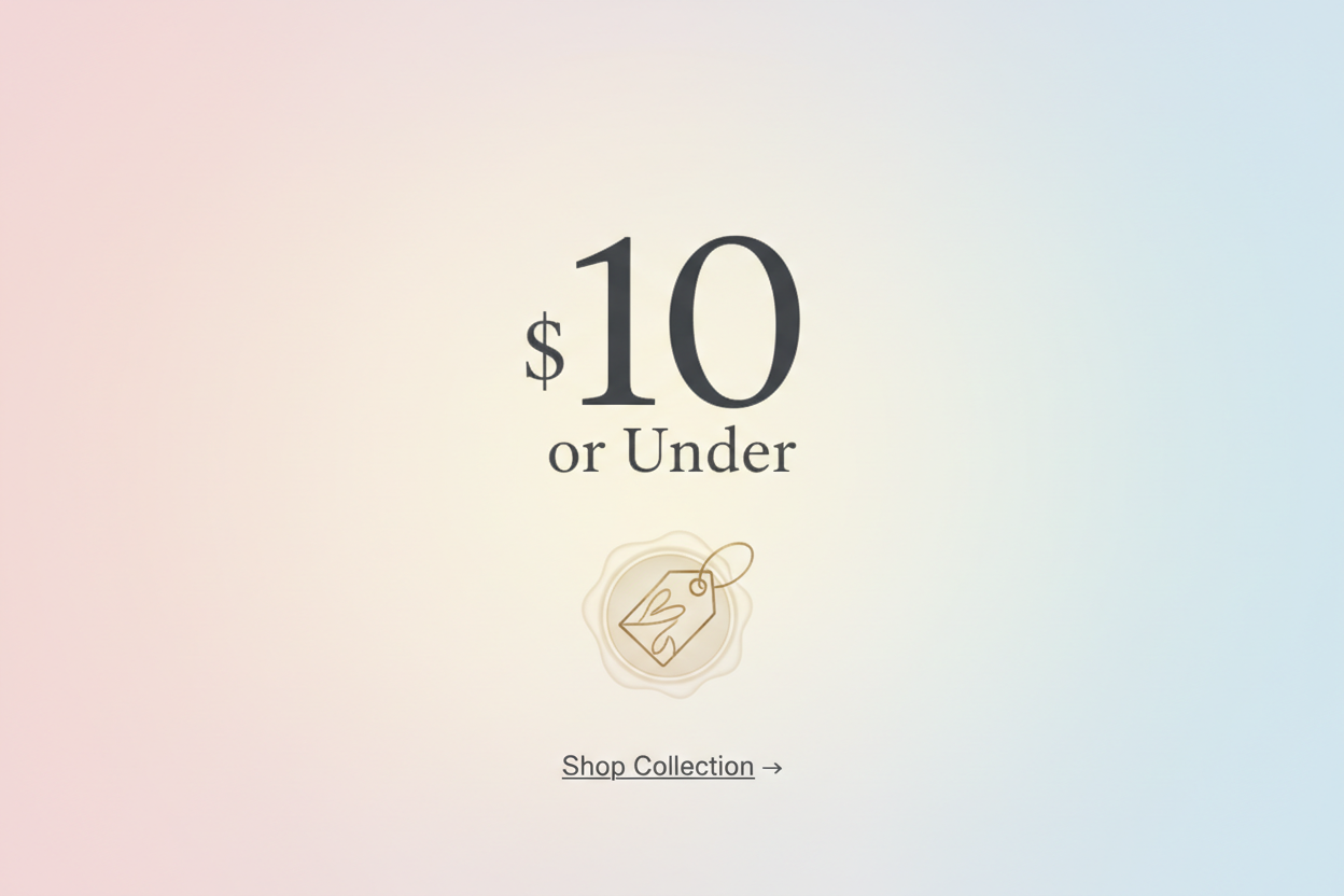Under $10 Collection Banner