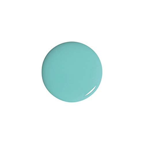 MODE Robins Egg Blue Turquoise Nail Polish, Long Lasting Nail Lacquer Color, Chip Resistant Strengthening Protection, Pro Wide Contour Brush, Vegan, NY Made, 7 Soir Le Vernis, Unlimited Happiness
