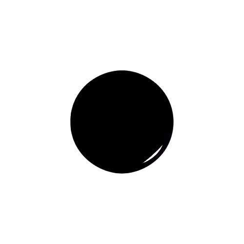 MODE Jet Black Nail Polish Color Patent Leather Shine, Long Lasting Strengthening Nail Lacquer, Chip Resistant Protection, Pro Wide Contour Brush, Vegan, NY Made, 7 Soir Le Vernis, Full of Secrets