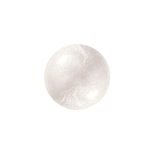 MODE Pearl Nail Polish Frosty White Pearlescence, Long Lasting Frosted Pearly Nail Lacquer, Chip Resistant Strengthening Protection, Pro Wide Contour Brush, Vegan, NY Made, 7 Soir Le Vernis, Pearlina