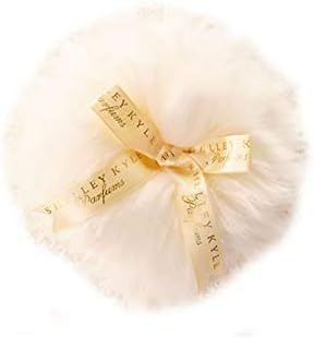 McClendon Talc Free Body and Linen Powder Gift Set with Large Puff and Crystal Dish, 326g