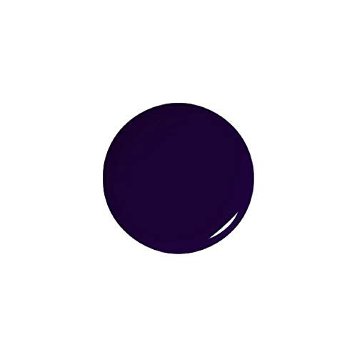MODE Deep Dark Blue Violet Nail Polish Color, Long Lasting Nail Lacquer, Chip Resistant Strengthening Protection, Pro Wide Contour Brush, Vegan, NY Made, 7 Soir Le Vernis, Stroke of Midnight