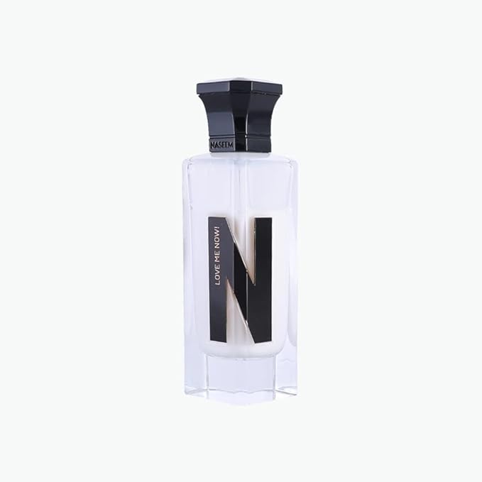 NASEEM Love Me Now Aqua Eau De Parfum for Men & Women 75ml - Subtle Floral and Oud Blend - Long Lasting, Hypoallergenic, Alcohol-Free Perfume for All Skin Types
