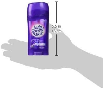 Lady Speed Stick Antiperspirant Deodorant, Invisible Dry, Wild Freesia 2.30 oz