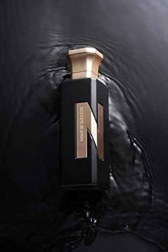 NASEEM Night of Success Aqua Perfume 75 ml - Unisex Eau De Parfum, Long-Lasting Luxury Fragrance with Rose, Jasmine & Oud - Ideal for Daily Wear & Special Occasions