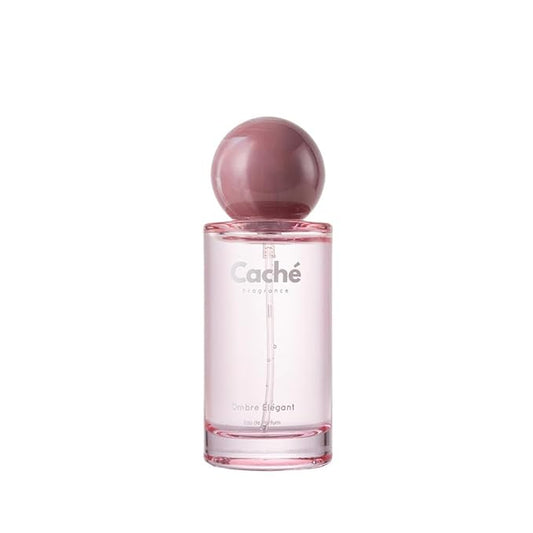 Ombre Élégant by Caché – Jasmine, Tuberose, Almond, Coffee, Cacao, Amber; Eau De Parfum (EDP) 50ml, Feminine