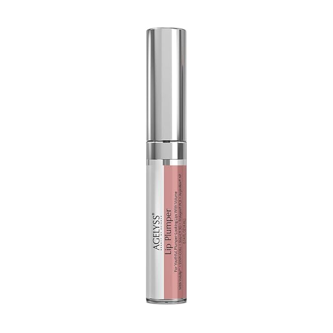 Agelyss Lip Plumper - Deep Hydration - Lip Volume, Collagen Boost, Plumping - Paraben-Free, Cruelty-Free, Vegan - .14 FL OZ - Pack of 1