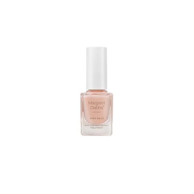 Margaret Dabbs London Pure Nail Strengthening Treatment - Nail Care with Buriti and Jojoba Oils - Restores Damaged Nails and Cuticles - 0.34 oz