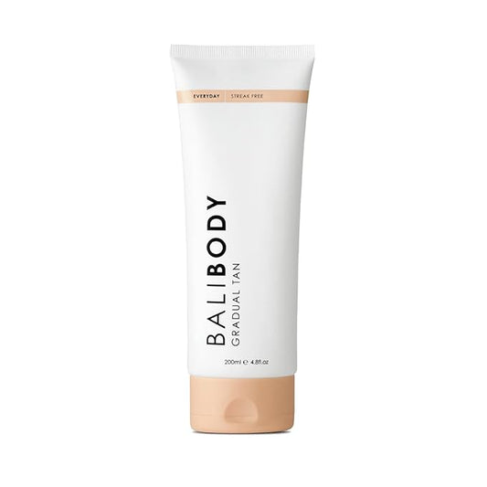 Bali Body Gradual Tan - 2-in-1 Ultra Moisturizing Body Lotion for Women with Extremely Dry Skin, Hydrating Natural Self Tanner, Non-Greasy & Streak-Free Moisturizer, Cruelty-Free (200 ml/6.7 fl oz)