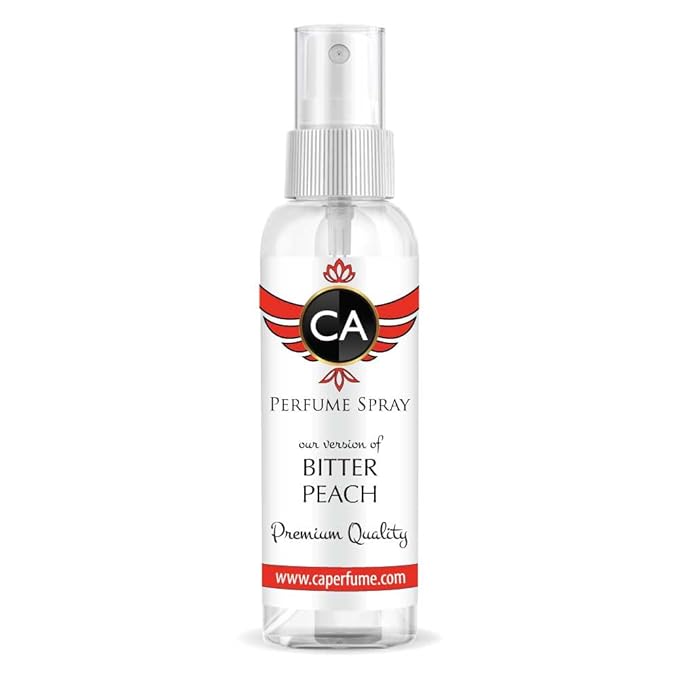CA Perfume Eco Refill Impression of Bitter Peach For Women & Men Fragrance Eau de Parfum Spray Refillable Bottle 2 Fl Oz/60ml-X1