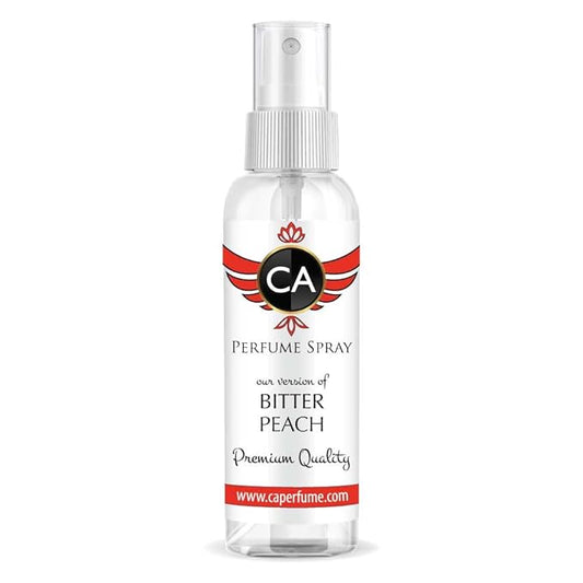 CA Perfume Eco Refill Impression of Bitter Peach For Women & Men Fragrance Eau de Parfum Spray Refillable Bottle 2 Fl Oz/60ml-X1
