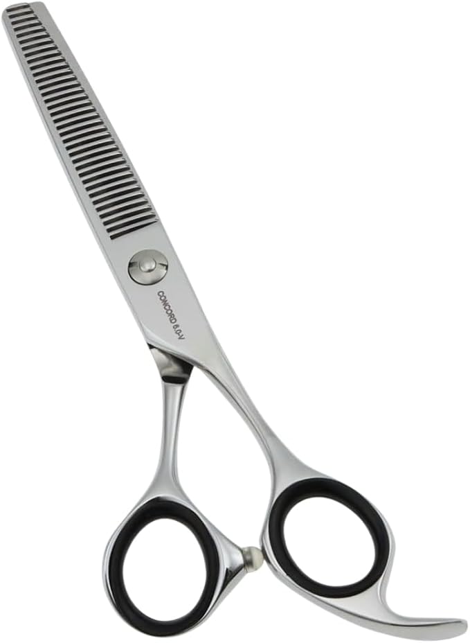 Hair Cutting Scissors for Women and Men – 6.0 440C Japan Stainless Steel Shears with Sword Blade and Tension Adjustment Screw – Salon and Home Use