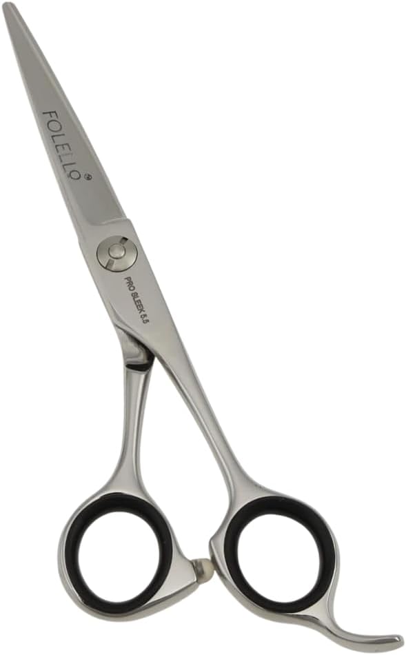 Right-Handed Hair Cutting Scissors – Stainless Steel Barber Shears with Ball Bearing Adjustment Screw – Grooming Tool for Men and Women