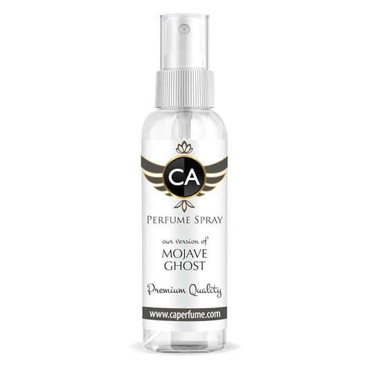 CA Perfume Eco Refill Impression of Mojave Ghost For Women & Men EDP Perfume Concentrated Long Lasting Eau de Parfum Spray Refillable Atomizer Bottle 2 Fl Oz/60ml-X1
