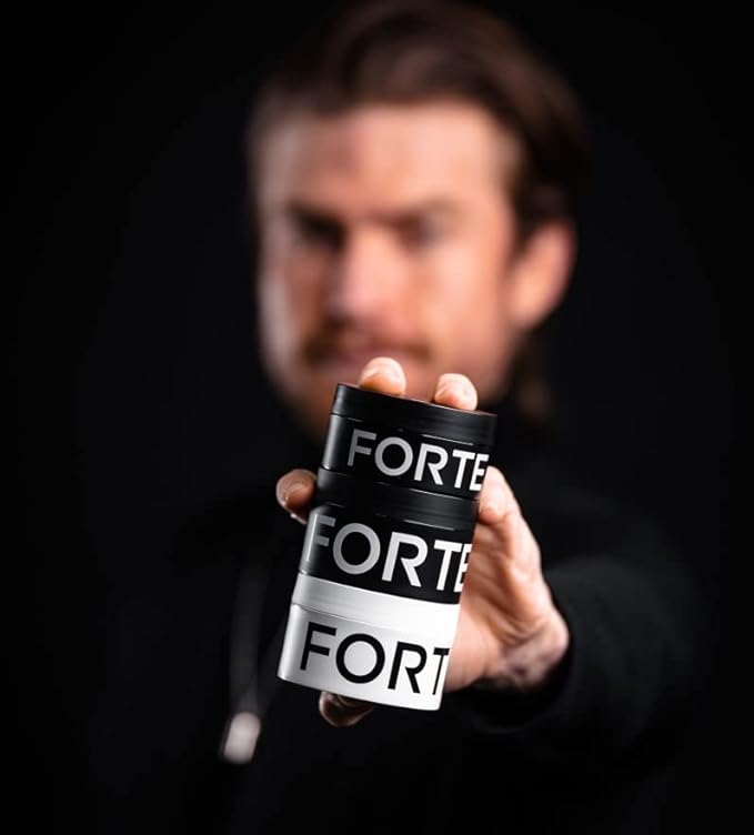 Alex Costa Molding Paste by Forte Series Low Shine Hair Paste for Men Lightweight Hair Texturizer Adds Volume and Definition Medium Flexible (75 ml)