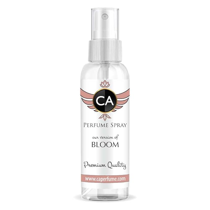 CA Perfume Eco Refill Impression of Bloom For Women EDP Perfume Concentrated Long Lasting Eau de Parfum Spray Refillable Atomizer Bottle 2 Fl Oz/60ml-X1