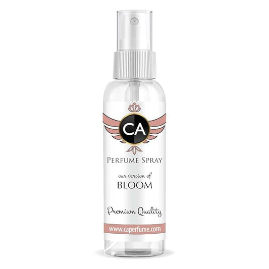 CA Perfume Eco Refill Impression of Bloom For Women EDP Perfume Concentrated Long Lasting Eau de Parfum Spray Refillable Atomizer Bottle 2 Fl Oz/60ml-X1