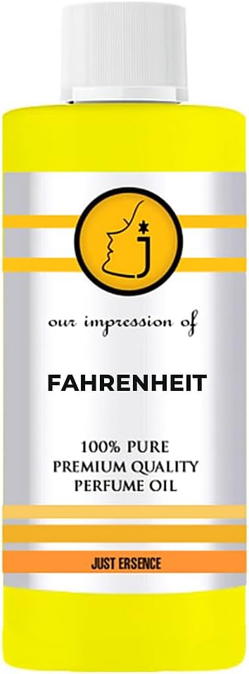 Fahrenheit Fregrance Perfume Oil from France | Premium Quality Concentrated Fragrance | Pure Perfume & Cologne Oil for Personal Body Use | 2 Fl Oz