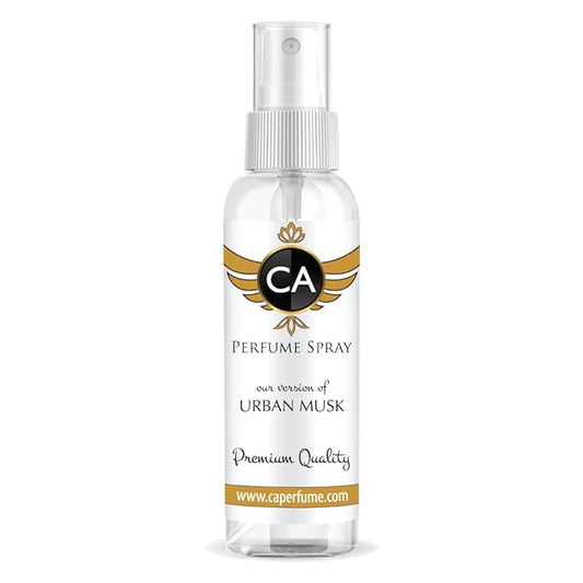 CA Perfume Club Impression of Urban Musk For Women Fragrance Eau de Parfum Spray Refillable Bottle 2Fl Oz/60ml-X1