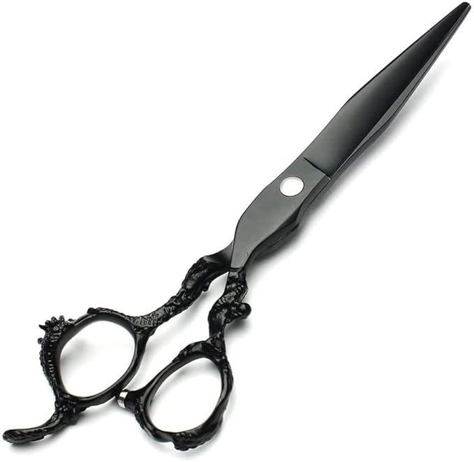 Professional 7-Inch Barber Hair Cutting Scissors - Japanese Stainless Steel Salon Scissors - professional hairdresser hair trim and hairstyle Cutting shears