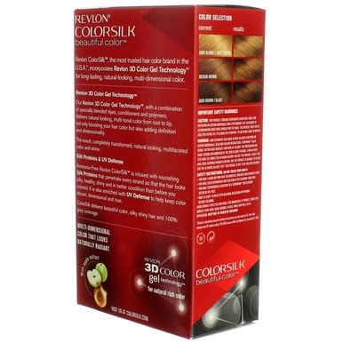 Revlon ColorSilk Hair Color 54 Light Golden Brown 1 Each (Pack of 4)