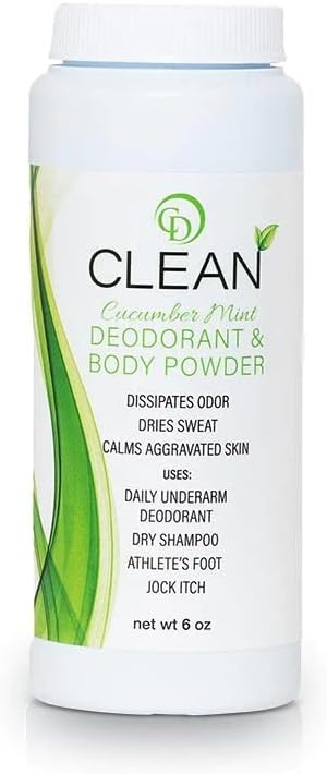 CD Clean Cucumber Mint Deodorant Powder