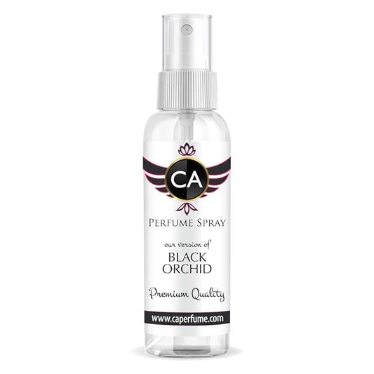 CA Perfume Eco Refill Impression of Black Orchid For Women Fragrance Eau de Parfum Spray Refillable Bottle2 Fl Oz/60ml-X1