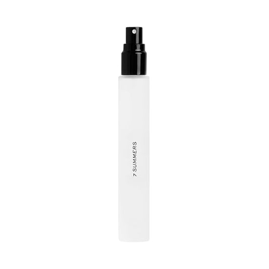 DIME Beauty 7 Summers Travel Spray, 0.34 oz / 10 ml - Sweet Floral Scent, Hypoallergenic, Clean Perfume, Eau de Toilette For Women