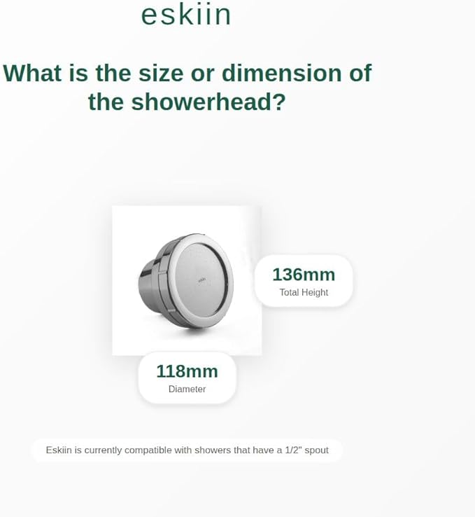 Filtered Showerhead - Best Shower Head With Filters For Healthy Hair & Skin - High Pressure Water Softener For Hard Water - Reduce Dandruff, Protect Colored Hair, And Soothe Dry Skin (Chrome)