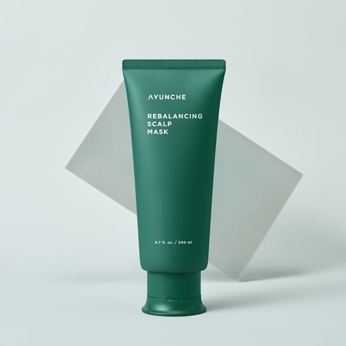 AYUNCHE Rebalancing Hair Mask 6.7 fl. oz. (200ml) [For All Hair Types] | Healthy & Strong Scalp and Hair Pack | Anti-Hair Loss Hair Treatment | Deep Conditioner | Korean Salon Brand