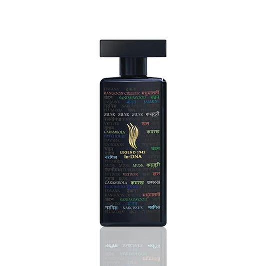 Long Lasting Luxury Perfumes | In-Dna Black 100Ml | Branded Perfume For Men & Women | Cologne - Floral Fragrance | Everyday Essentials - Gifts | Hand Crafted by Amitabh Bachchan