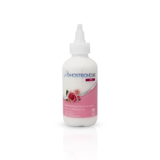 GHOSTBOND XL Hair Replacement Adhesive - 5oz - Invisible Bonding Wig Glue: Extra Moisture Control - Water & Oil-Resistant, Light Hold for Poly and Lace Hairpiece, Wig, Toupee Systems, (Rose)