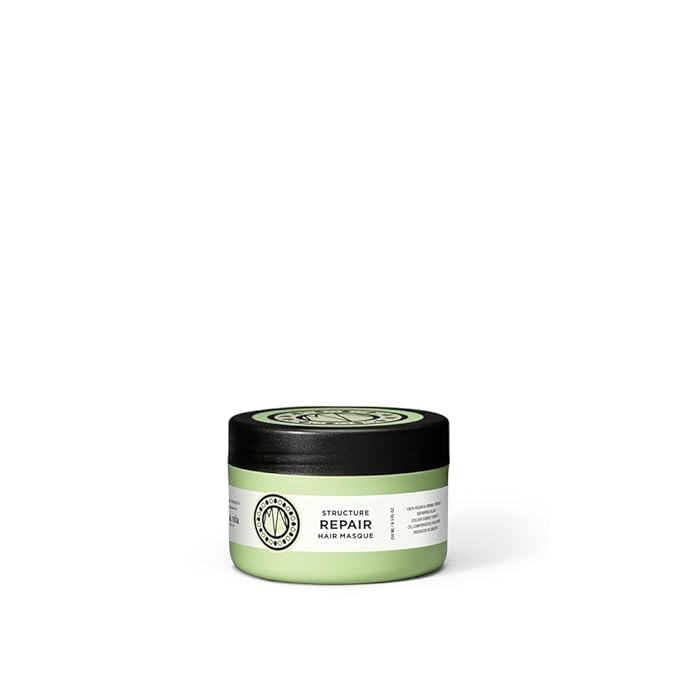 Maria Nila Structure Repair, Hair Mask, 8.5 Fl Oz, For Damaged & Chemically Treated Hair, Algae Extract Rebuilds & Moisturizes, 100% Vegan & Sulfate/Paraben free
