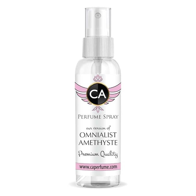 CA Perfume Eco Refill Impression of Omnialist Amethyste For Women EDP Perfume Concentrated Long Lasting Eau de Parfum Spray Refillable Atomizer Bottle 2 Fl Oz/60ml-X1
