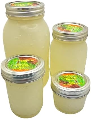 Aloe Vera Gel 100% Pure Natural Organic, no additives, chemicals, thickeners or water added. Just pure aloe vera (64 oz)