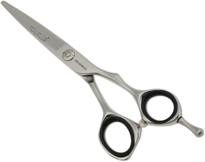 Stainless Steel Right-Handed Thinning Scissors for Unisex, Convex Blade, Adjustable Ball Bearing Screw – Includes Cleaning Oil & Cloth – 5.5 Inch
