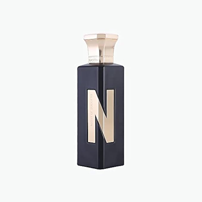 NASEEM Night of Success Aqua Perfume 75 ml - Unisex Eau De Parfum, Long-Lasting Luxury Fragrance with Rose, Jasmine & Oud - Ideal for Daily Wear & Special Occasions