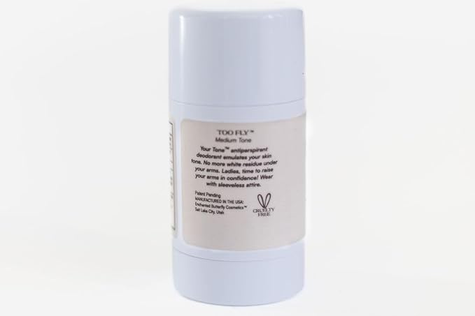 Enchanted Butterfly Tinted Antiperspirant Deodorant Stick- Medium Tone for Woman, Matches Medium Skin Tone For a Natural Look, Fresh Scent, For all Day Protection 2.5oz 1 count Original