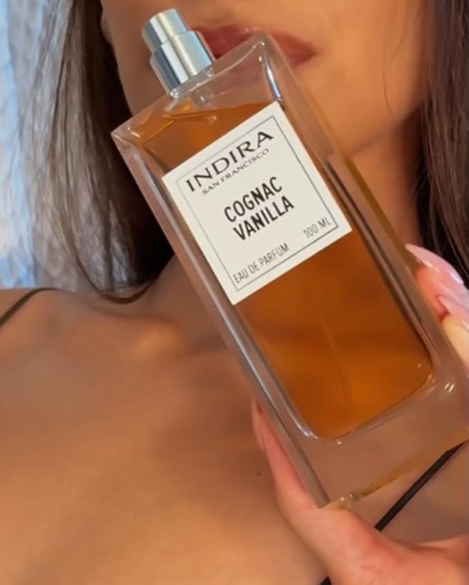 INDIRA Cognac Vanilla - Eau De Parfum - Warm Gourmand - Unisex - 100 ML / 3.4 FL OZ - Spray