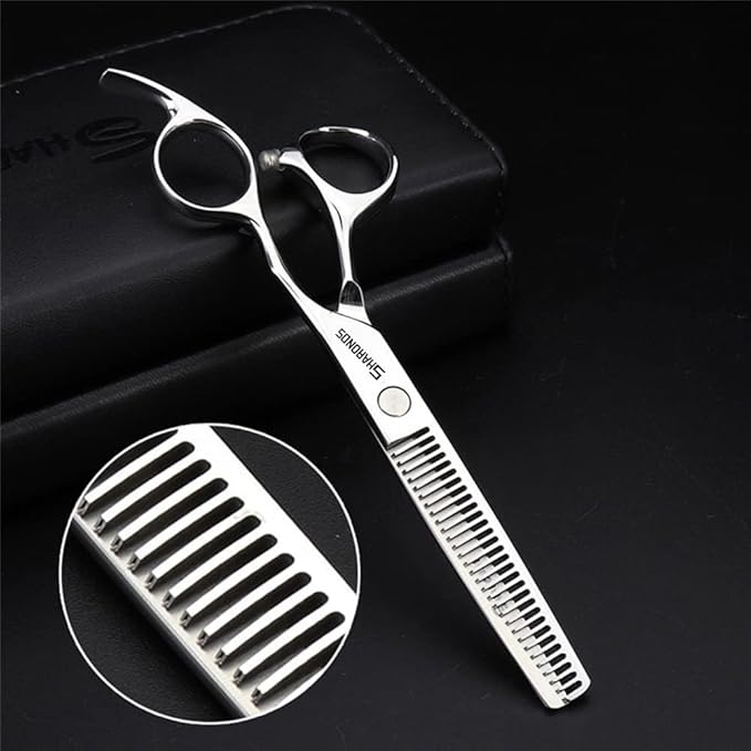 Barber hair scissors, Axemoore professional haircut Cutting Scissors/Shears set- 6", made of Japanese stainless steel, especially (6in-4pc-A)