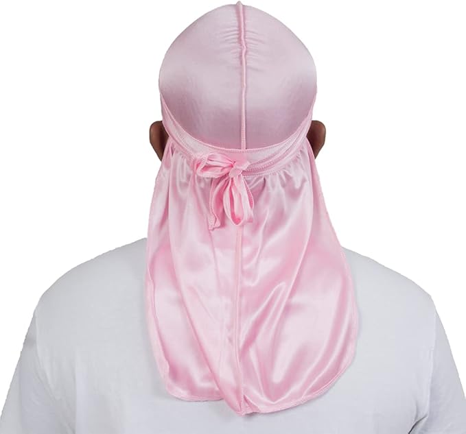 ForceWave Silky Durag for Men Wave Cap Satin Dorag for Men Women 360 Wave