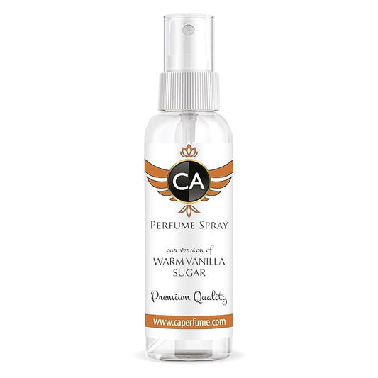 CA Perfume Eco Refill Impression of Warm Vanilla Sugar For Women Eau de Parfum Spray Atomizer Bottle 2 Fl Oz/60ml-X1