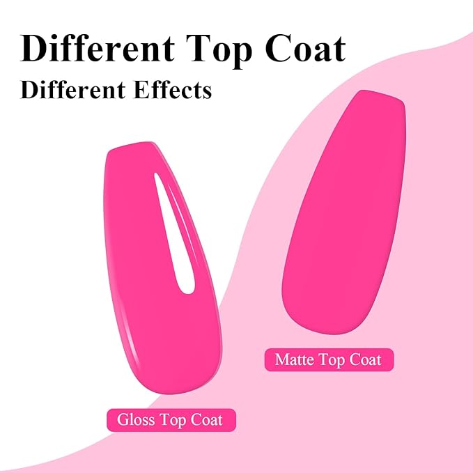 Imtiti Hot Pink Gel Nail Polish, 1Pcs Neon Pink Soak Off UV LED Gel Polish Nail Art Manicure Salon DIY at Home for Spring and Summer (0.34 Fl Oz-954)