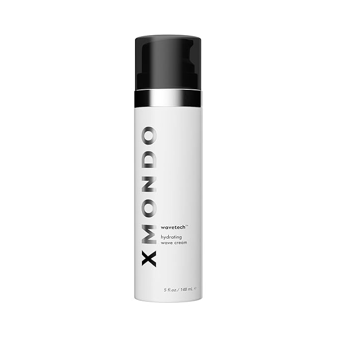 XMONDO Hair Wave Bundle | Vegan Formulas with Waveflex Technology, Deep Hydration & Frizz Control, Foam (6.7 Fl Oz), Hydrating Cream (5 Fl Oz), Revival Mist (8 Fl Oz), 3pc Set